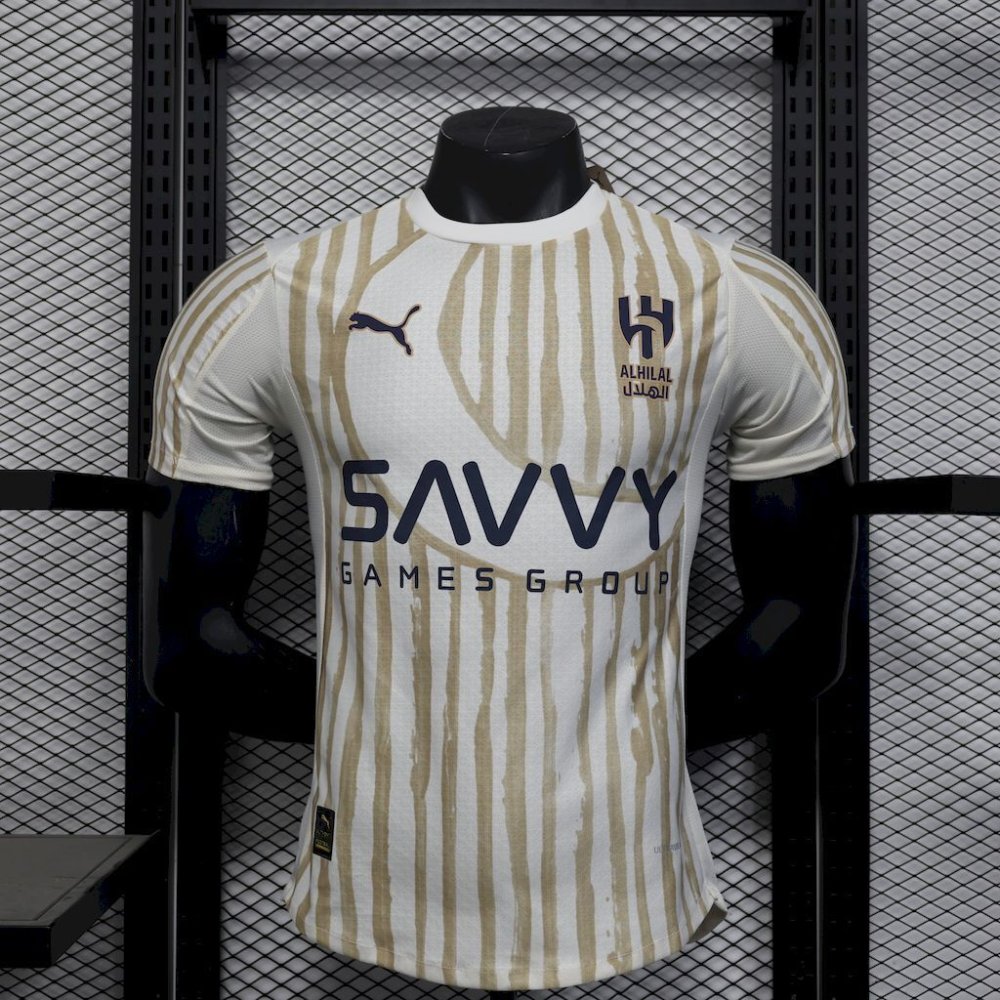2025-2026 Al Hilal Club Away Football Jersey Player Version 1:1 China Quality