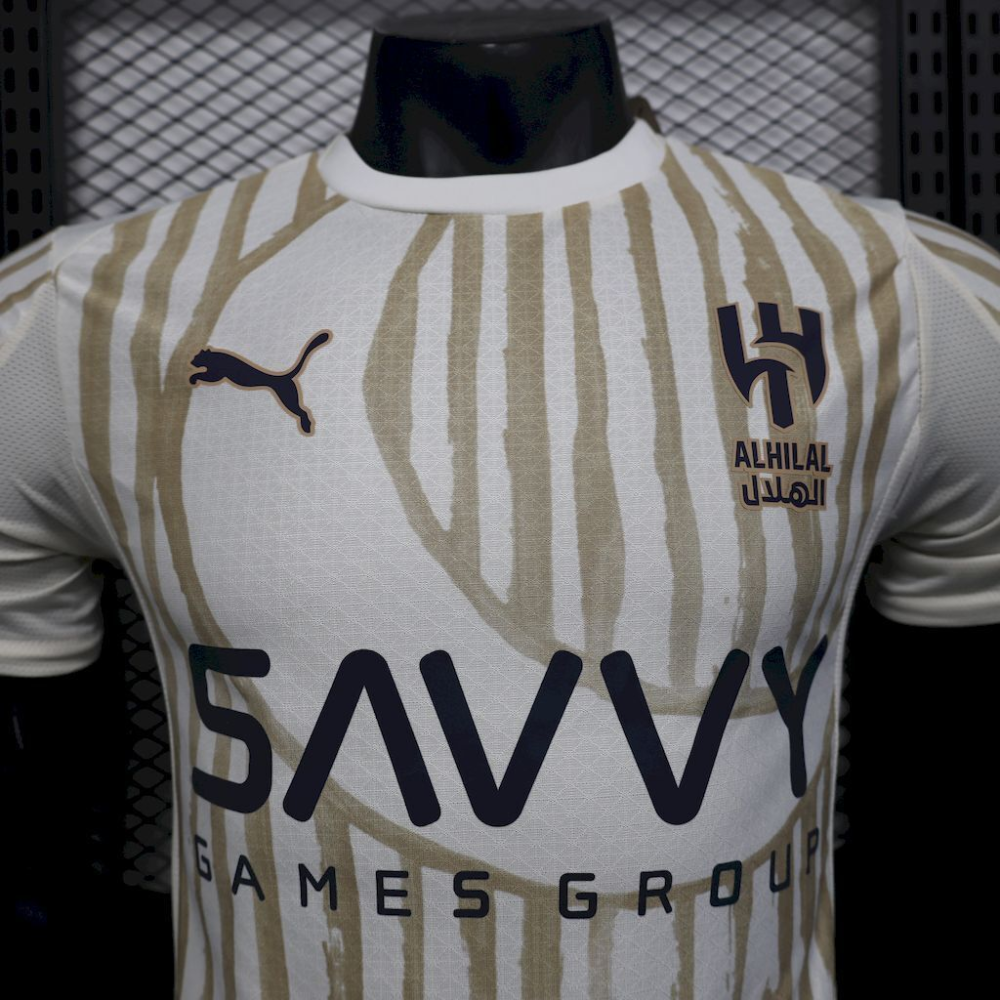 2025-2026 Al Hilal Club Away Football Jersey Player Version 1:1 China Quality
