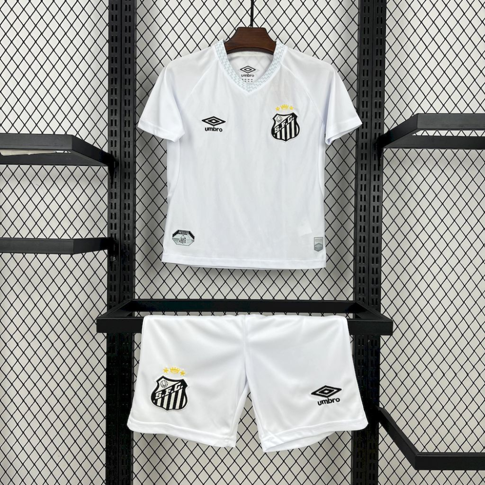 2024-2025 Santos Club Home Kids Football Jersey 1:1 China Quality