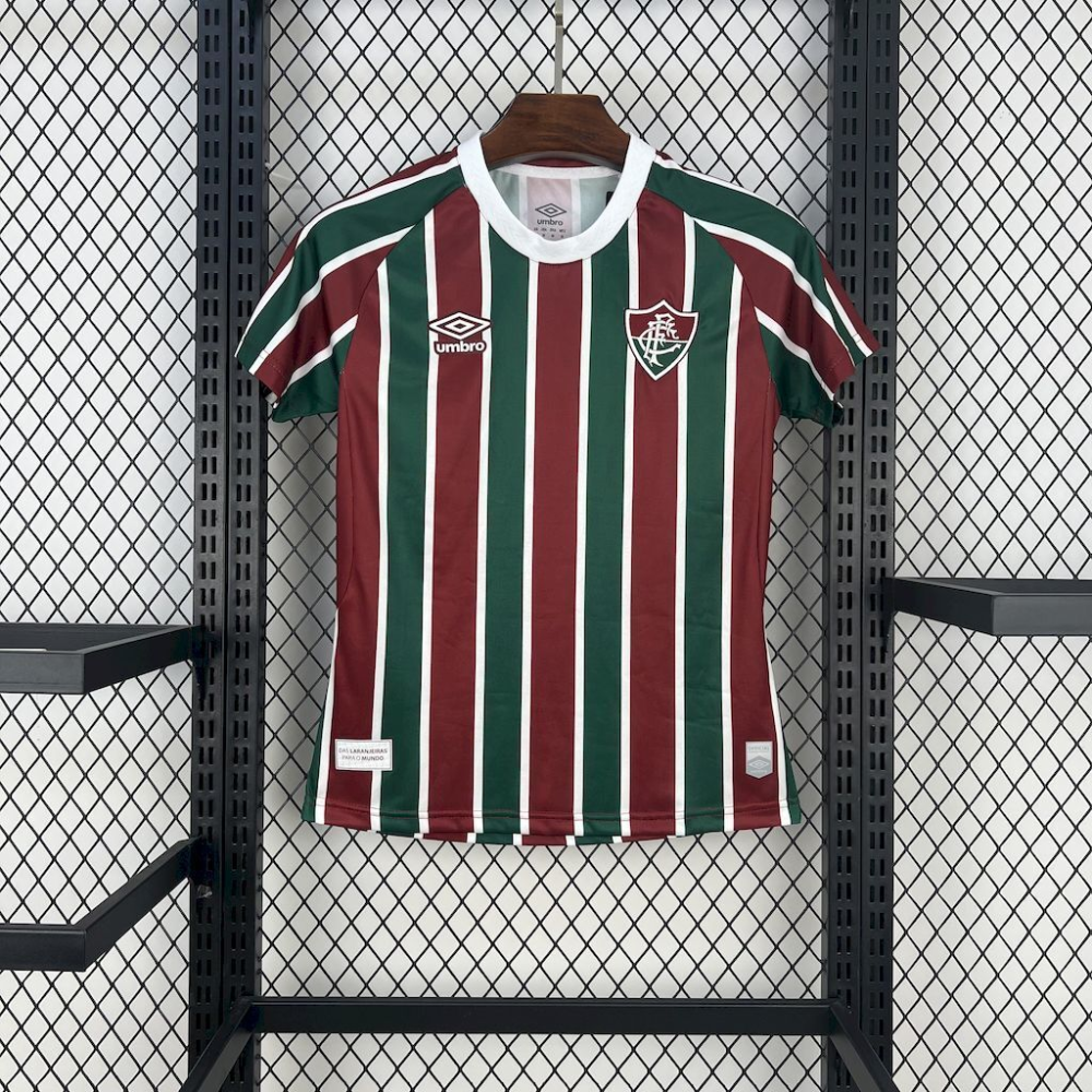 2025-2026 Fluminense Club Womens Home Football Jersey Fan edition 1:1  China Quality