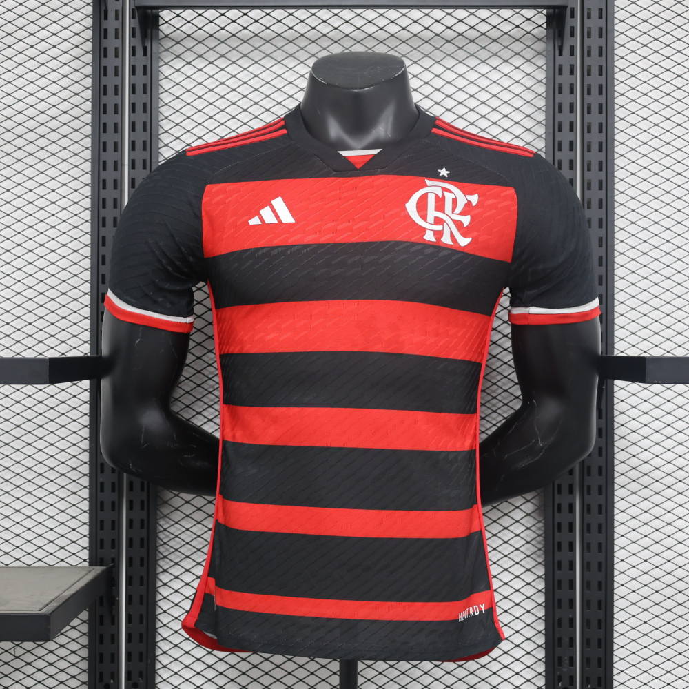 2024-2025 CR Flamengo Club Home Jersey Player Version 1:1 China Quality