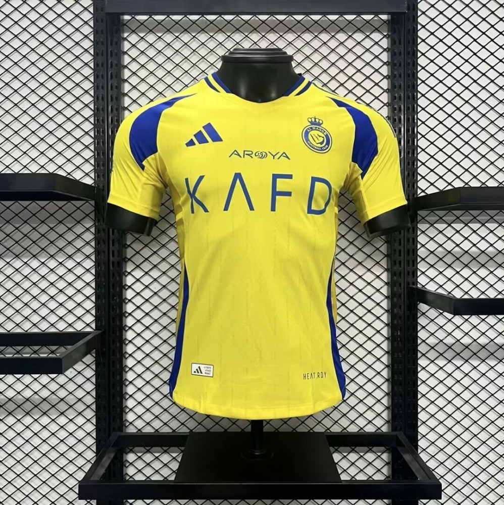 2024-2025 Al Nassr Club Home Football Jersey Player Version 1:1 China Quality