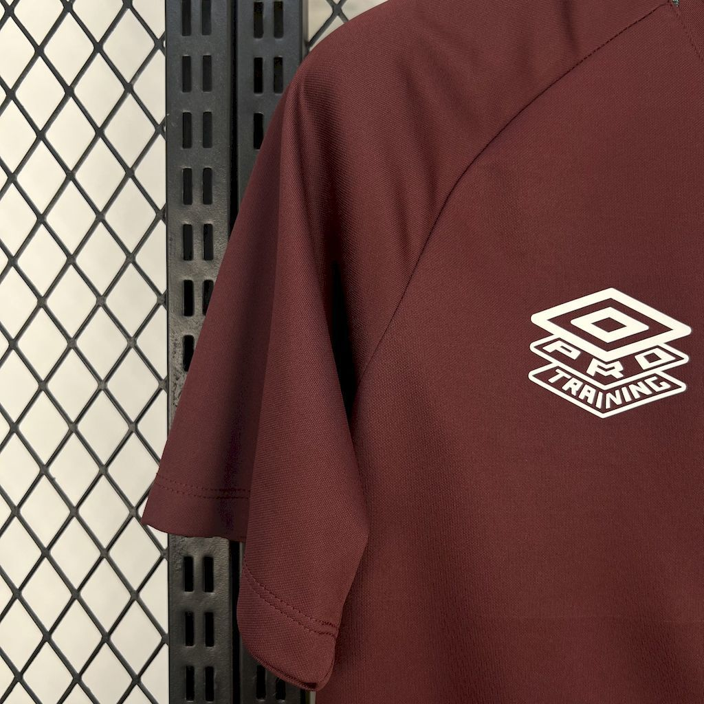 2025-2026 Fluminense Club Maroon pre-race training Football Jersey Fan edition 1:1  China Quality