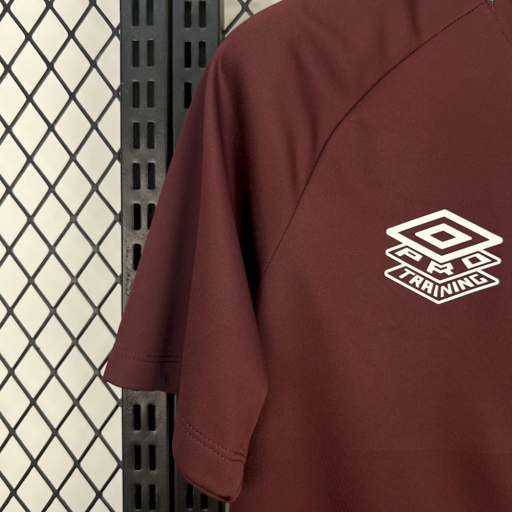 2025-2026 Fluminense Club Maroon pre-race training Football Jersey Fan edition 1:1  China Quality