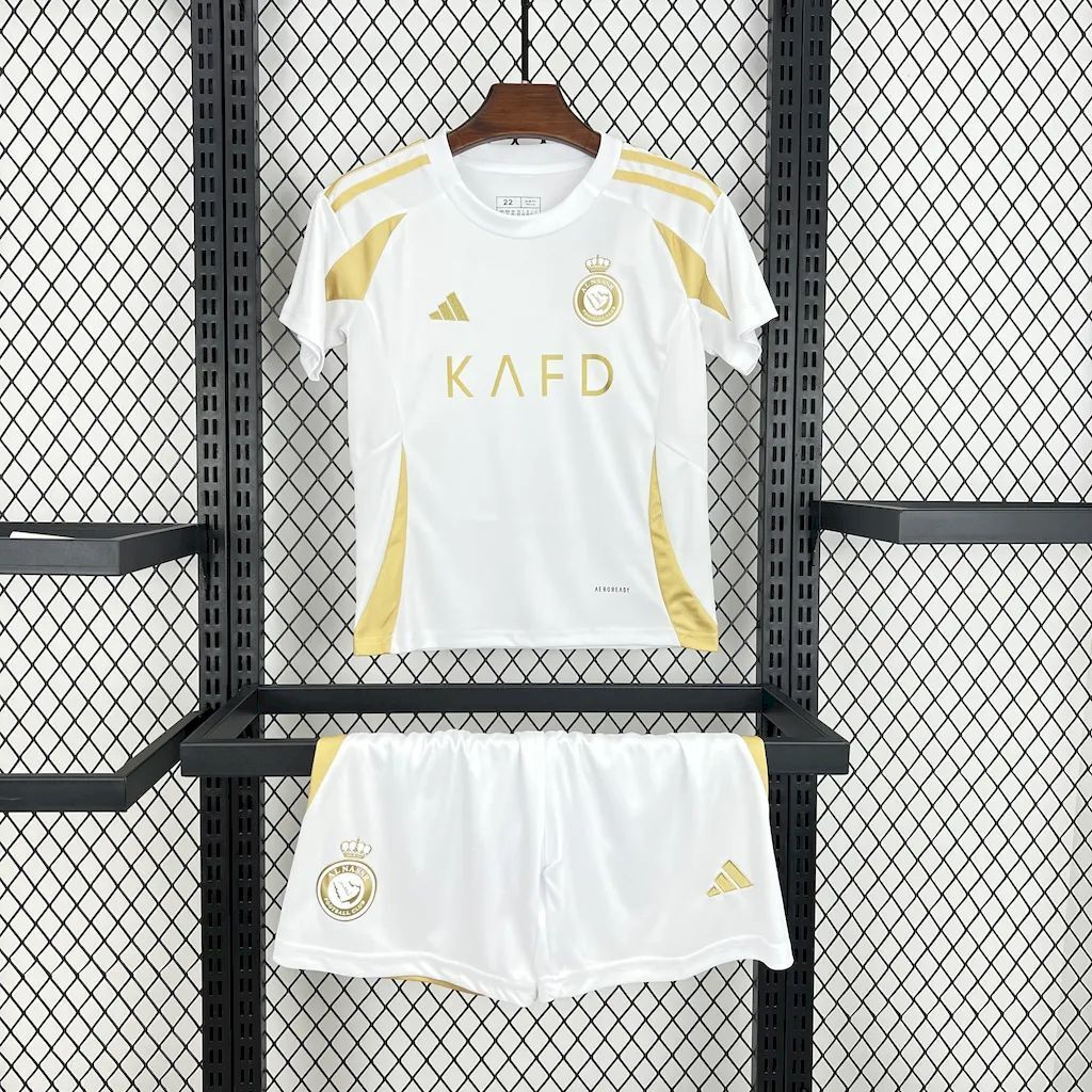 2024-2025 Al Nassr Club Third Away Kids Football Jersey Fan edition 1:1 China Quality