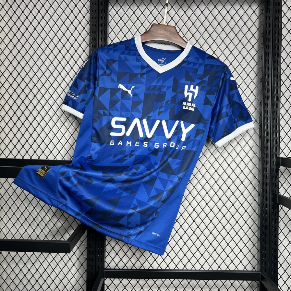 2024-2025 Al Hilal Club Home Football Jersey Fan edition 1:1 China Quality