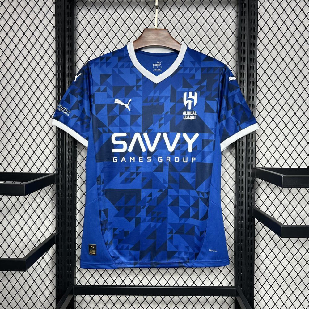 2024-2025 Al Hilal Club Home Football Jersey Fan edition 1:1 China Quality
