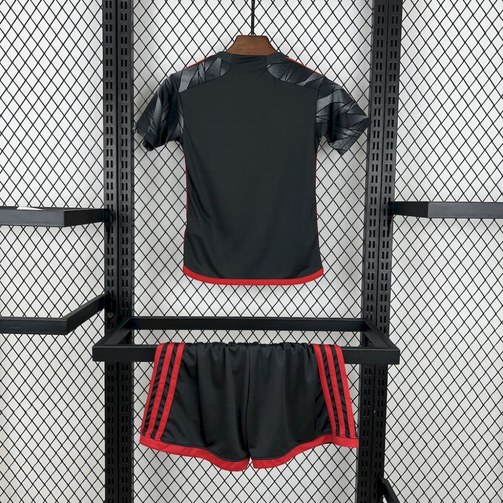 2024-2025 CR Flamengo Club Third Kids Kit Football Jersey 1:1  China Quality