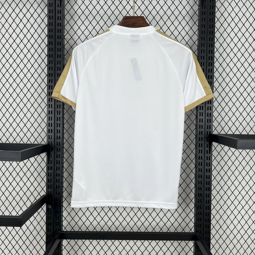 2025-2026 Vasco da Gama Club Supporter White Gold Jersey Fan version 1:1 China Quality