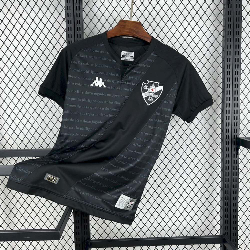 2024-2025 Vasco da Gama Club Away Black Jersey Fan version 1:1 China Quality