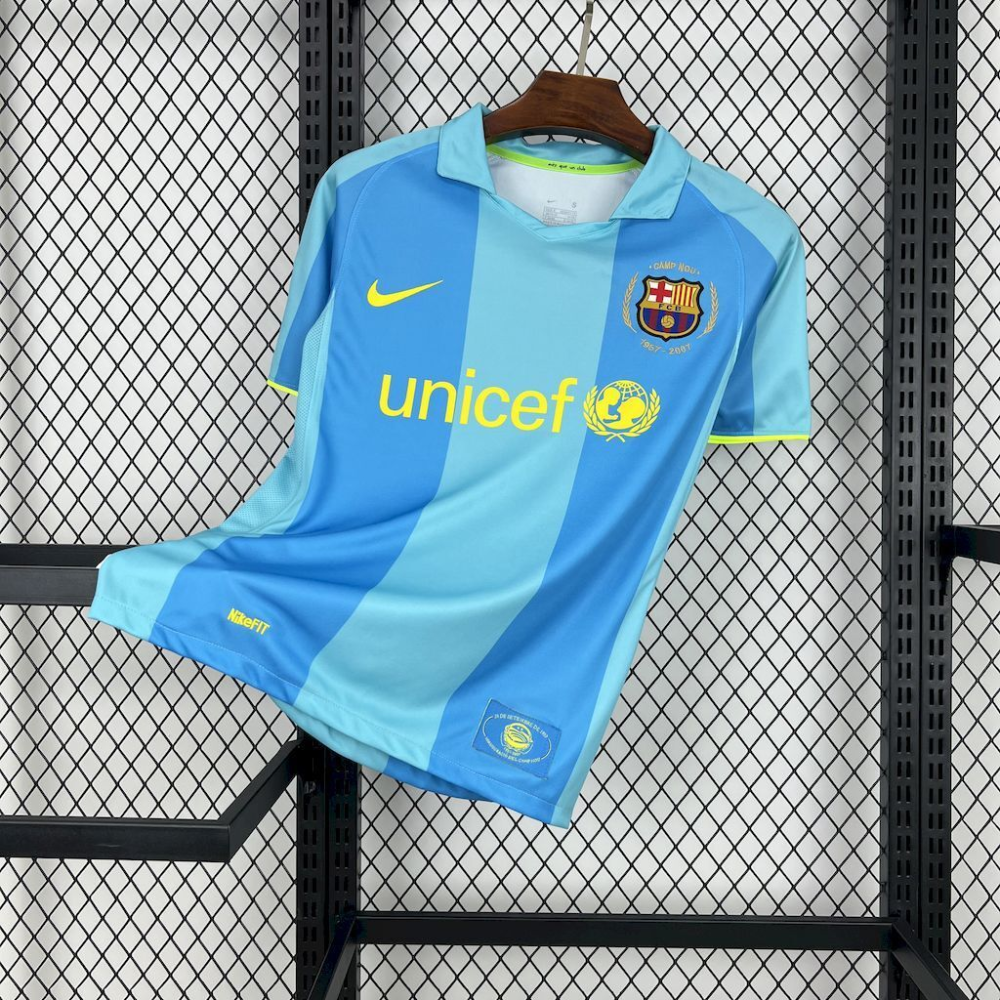 2007-2008 Barcelona  Away Retro Jersey 1:1 China Quality