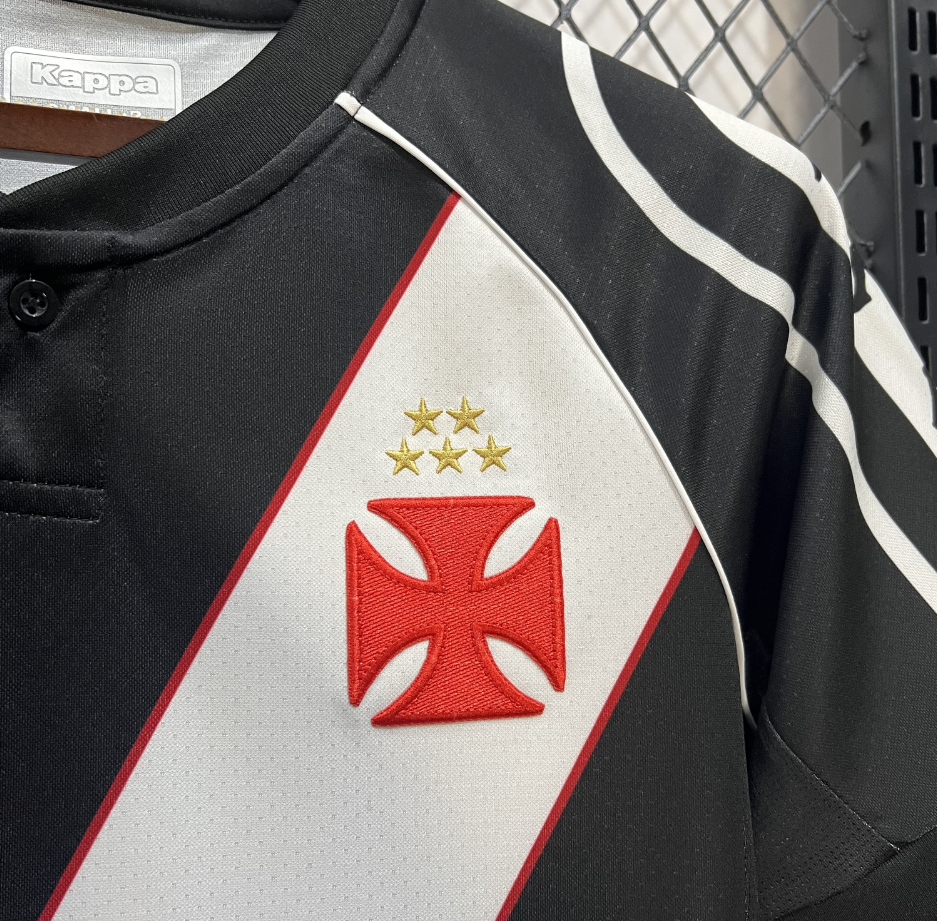 2024-2025 Vasco da Gama Club Black Special Edition Jersey Fan version   