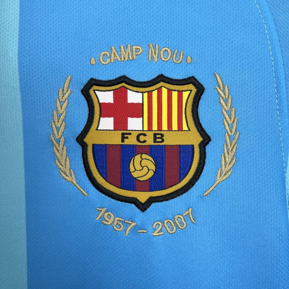 2007-2008 Barcelona  Away Retro Jersey 1:1 China Quality