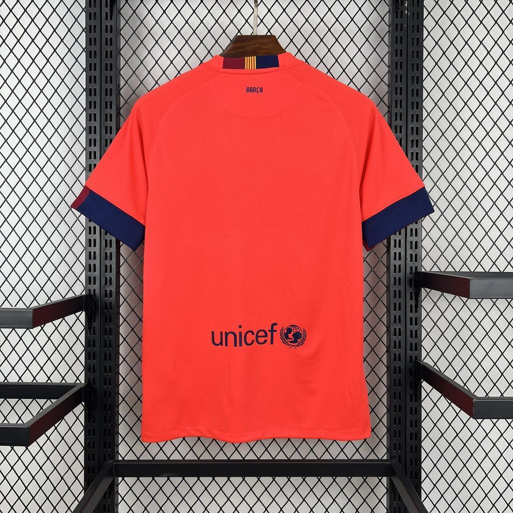 2014-2015 Barcelona  Away Retro Jersey   
