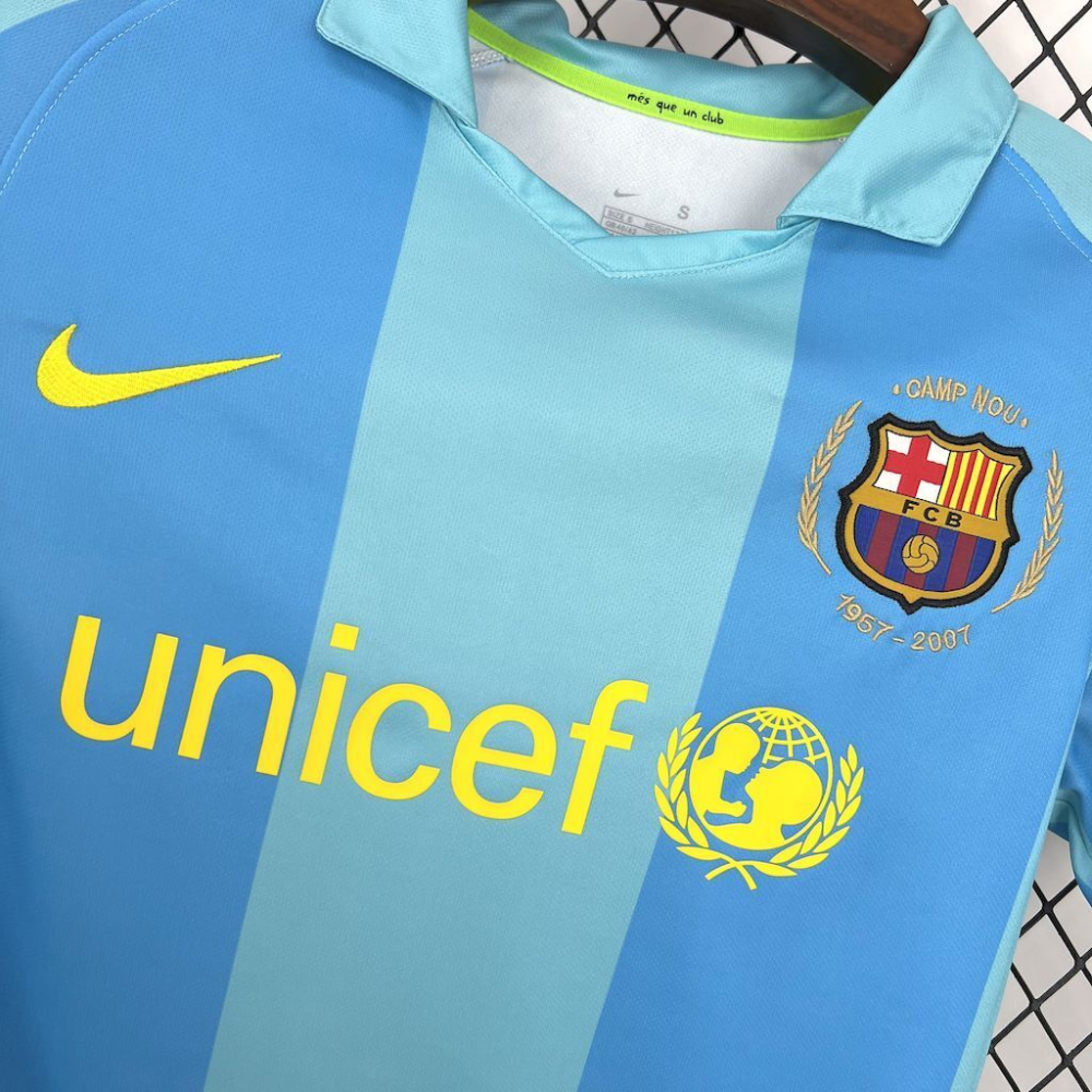 2007-2008 Barcelona  Away Retro Jersey 1:1 China Quality