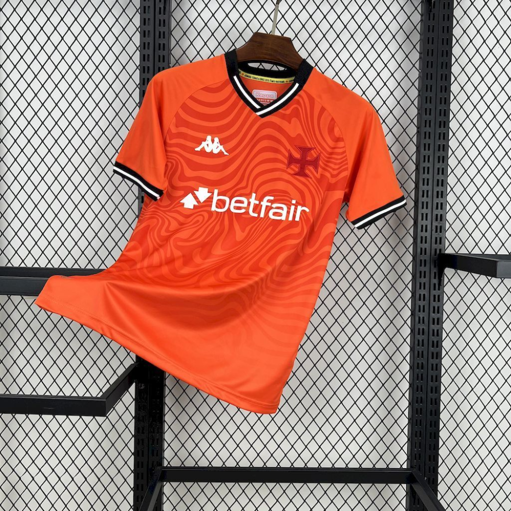 2024-2025 Vasco da Gama Club goalkeeper Red Jersey Fan version 1:1 China Quality
