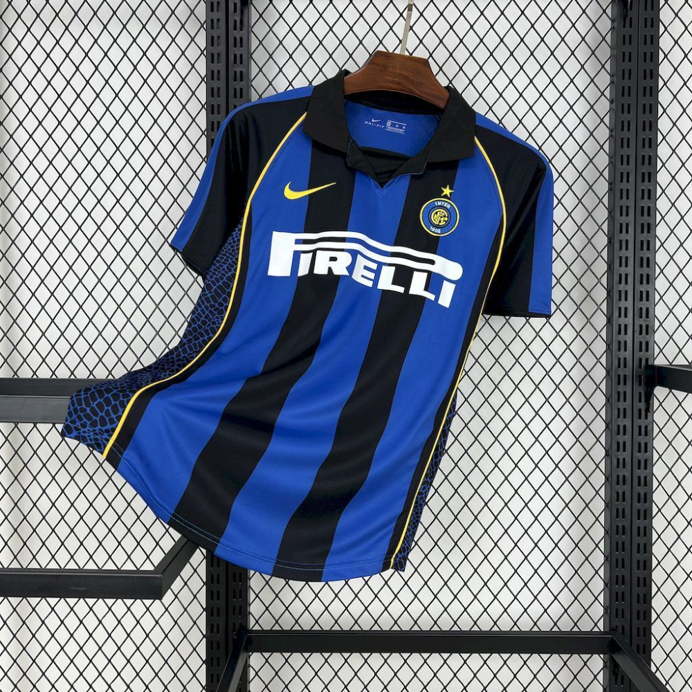 2001-2002 Inter Milan Club Home  Retro Jersey 1:1 China quality