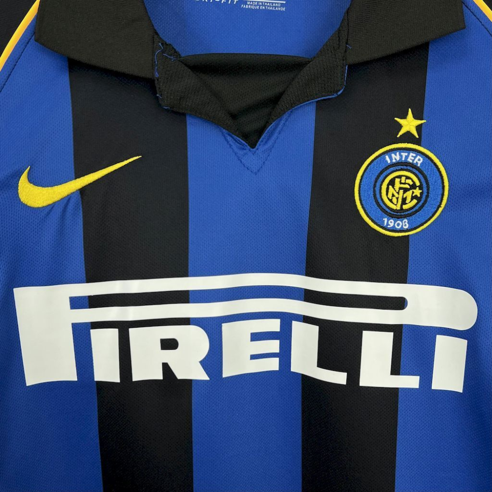 2001-2002 Inter Milan Club Home  Retro Jersey 1:1 China quality