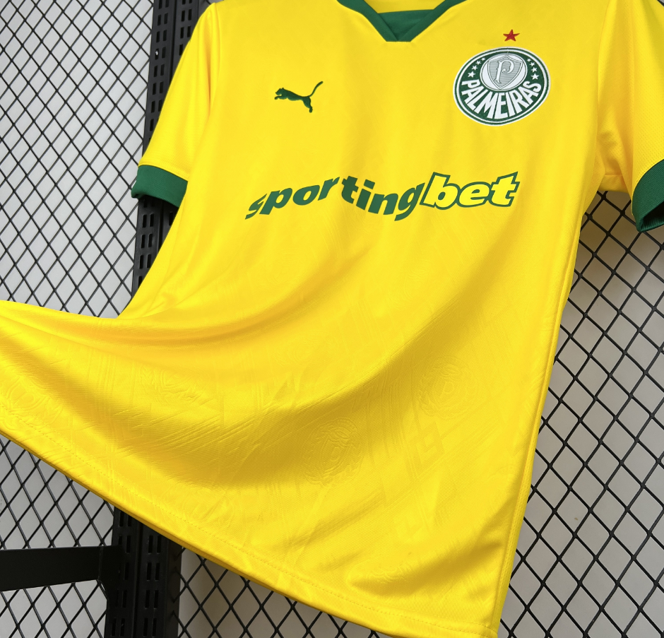 2025-2026 Palmeiras Club Mens Third Away Jersey Fan version 1:1 China Quality