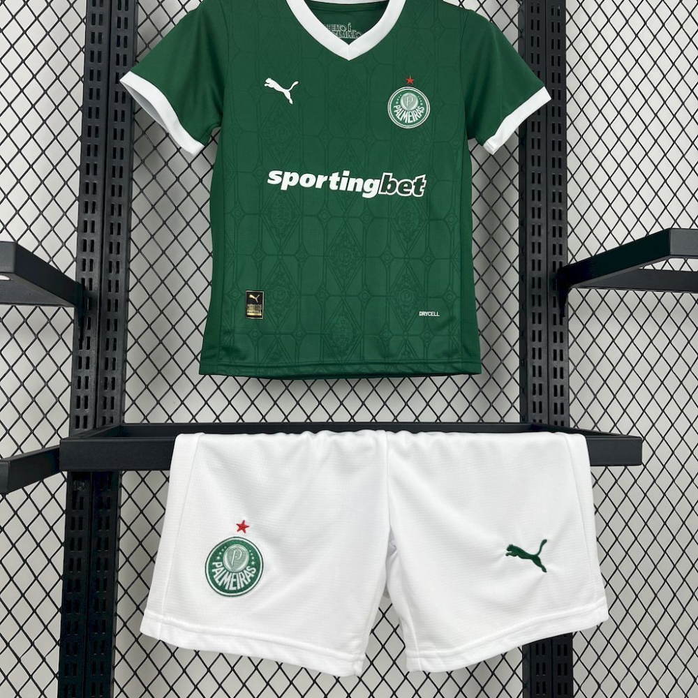 2024-2025 Palmeiras Club Kids Kit Home Jersey Fan version 1:1 China Quality