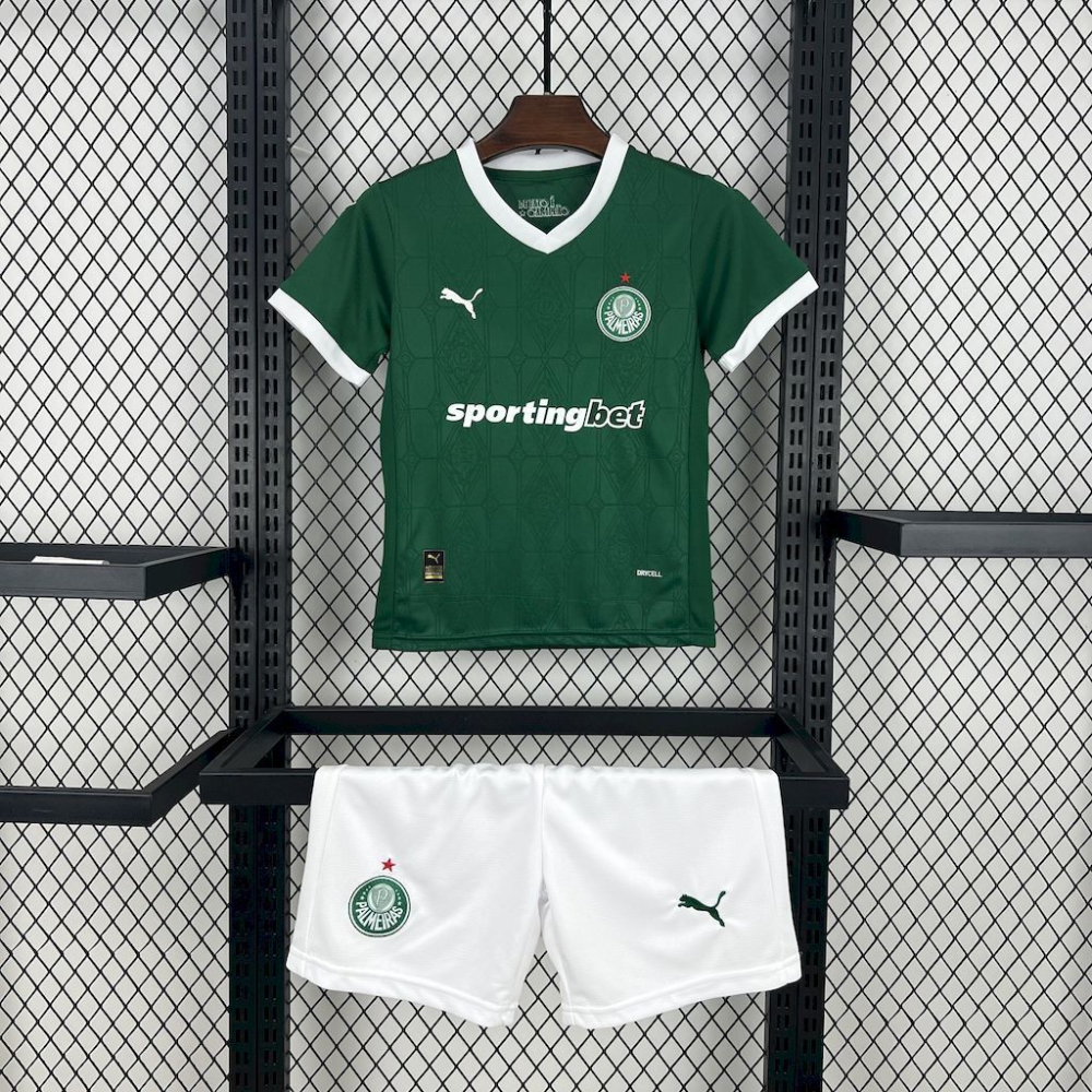 2024-2025 Palmeiras Club Kids Kit Home Jersey Fan version 1:1 China Quality