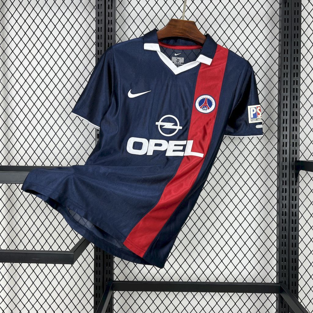 2001-2002 Paris Saint-Germain Club Home Jersey Football Shirt 1:1 China Quality