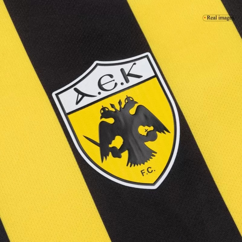 AEK Athens 2025/26 home jersey