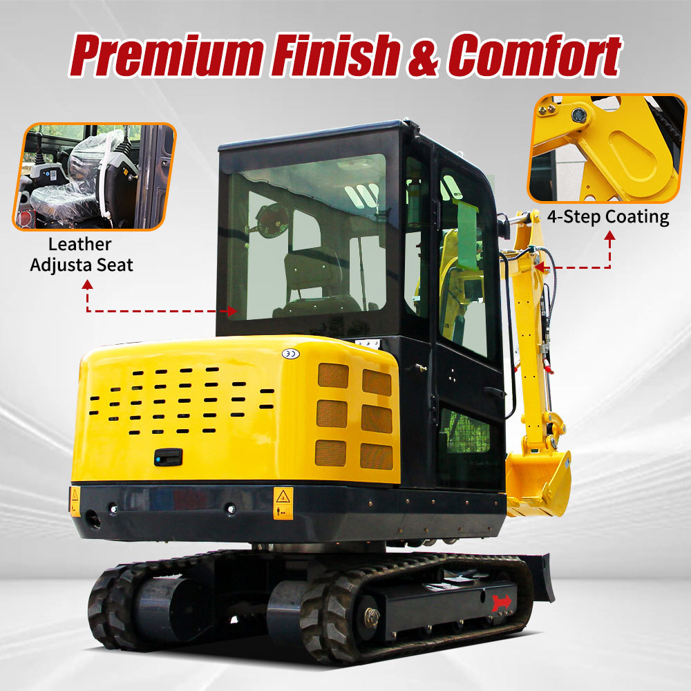 Free Shipping Mini Excavator CE Euro 5 EPA Kubota Engine Small Digger 3 Ton Crawler Excavators for Landscaping Construction,MY SHOP,Free Shipping Mini Excavator CE Euro 5 EPA Kubota Engine Small Digger 3 Ton Crawler Excavators for Landscaping Construction