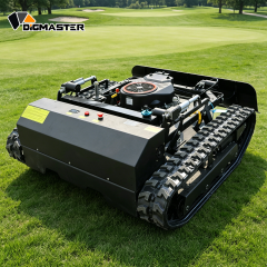 High Efficiency 25HP RC Slope Mower Loncin Engine 90cm Electric Adjustment Height Remote Control Lawn Mower for Farm