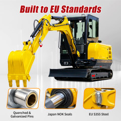 Free Shipping Mini Excavator CE Euro 5 EPA Kubota Engine Small Digger 3 Ton Crawler Excavators for Landscaping Construction,MY SHOP,Free Shipping Mini Excavator CE Euro 5 EPA Kubota Engine Small Digger 3 Ton Crawler Excavators for Landscaping Construction