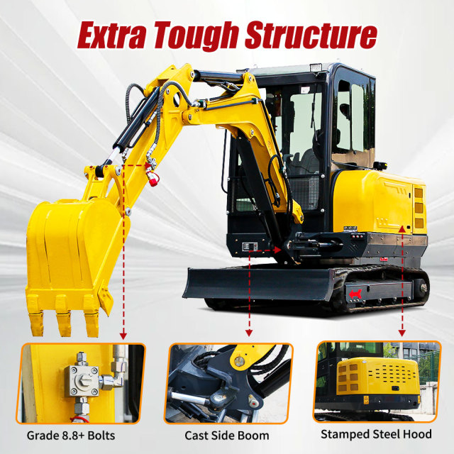 Free Shipping Mini Excavator CE Euro 5 EPA Kubota Engine Small Digger 3 Ton Crawler Excavators for Landscaping Construction,MY SHOP,Free Shipping Mini Excavator CE Euro 5 EPA Kubota Engine Small Digger 3 Ton Crawler Excavators for Landscaping Construction
