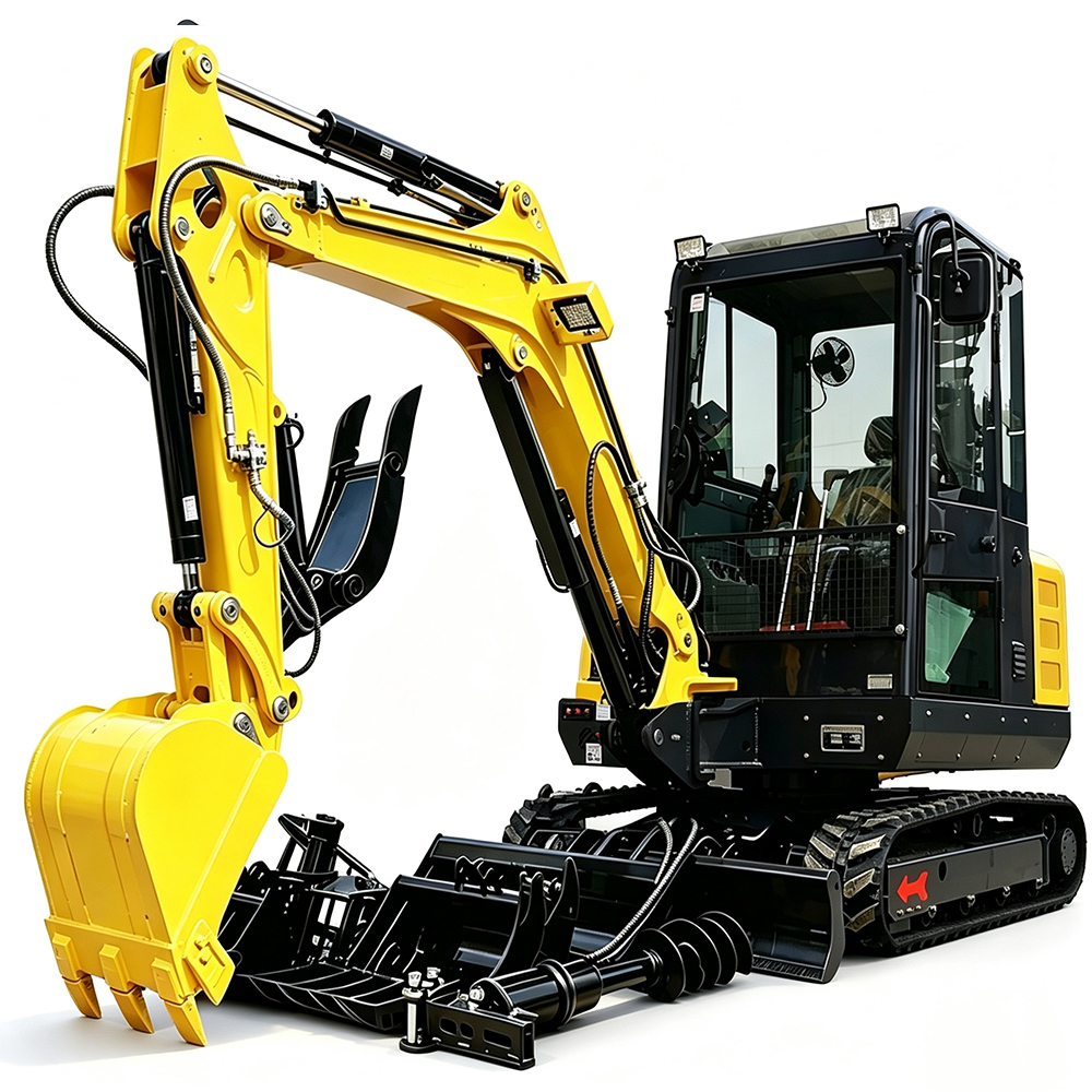 Free Shipping Mini Excavator CE Euro 5 EPA Kubota Engine Small Digger 3 Ton Crawler Excavators for Landscaping Construction,Chinese Digmaster Manufactures-Mini excavator - Mini Skid Steer Loader - Lawn Mower - Excavators Manufacturer,Free Shipping Mini Excavator CE Euro 5 EPA Kubota Engine Small Digger 3 Ton Crawler Excavators for Landscaping Construction