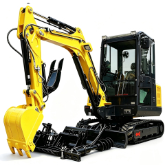 Free Shipping Mini Excavator CE Euro 5 EPA Kubota Engine Small Digger 3 Ton Crawler Excavators for Landscaping Construction,Chinese Digmaster Manufactures-Mini excavator - Mini Skid Steer Loader - Lawn Mower - Excavators Manufacturer,Free Shipping Mini Excavator CE Euro 5 EPA Kubota Engine Small Digger 3 Ton Crawler Excavators for Landscaping Construction