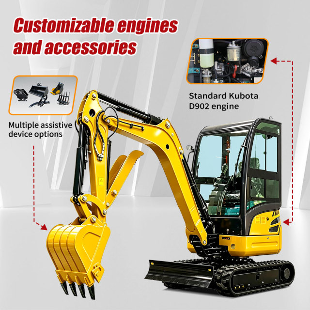 Mini Excavator-D17 Pro,Chinese Digmaster Manufactures-Mini excavator - Mini Skid Steer Loader - Lawn Mower - Excavators Manufacturer,MINI EXCAVATOR-D17 PRO  Standardly certified with CE, Euro Stage 5 and EPA