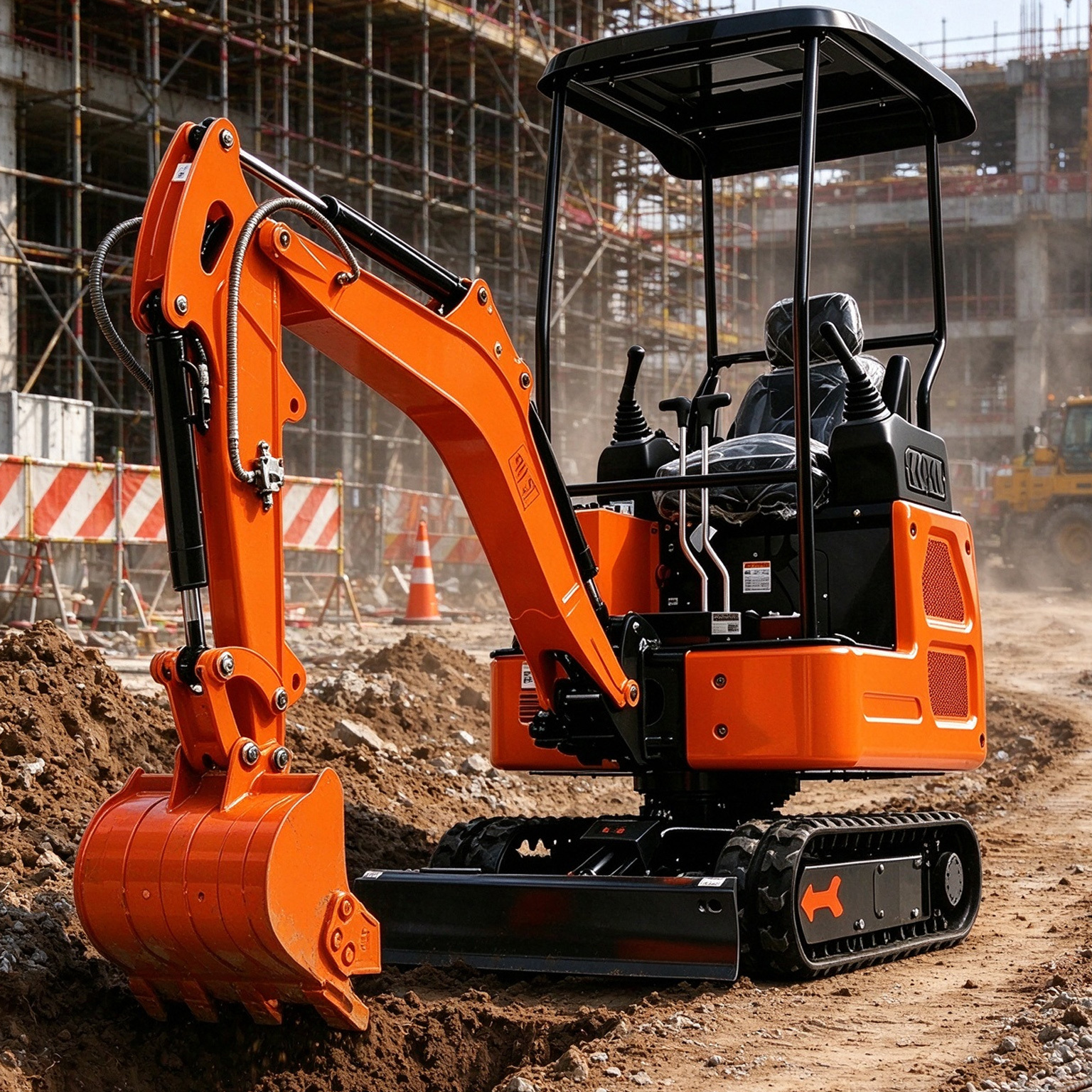 Mini Excavator-E11 Plus,DIGMASTER (Shandong Digmaster Machinery) makes CE & EPA-certified mini excavators, skid steers, mowers and forklifts. 19+ yrs experience. Get a quote.,E11 Plus Mini Excavator 1.1 Ton | DIGMASTER