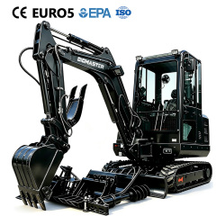 Mini Excavator-DE-35,DIGMASTER (Shandong Digmaster Machinery) makes CE & EPA-certified mini excavators, skid steers, mowers and forklifts. 19+ yrs experience. Get a quote.,DE-35 mini excavator | DIGMASTER