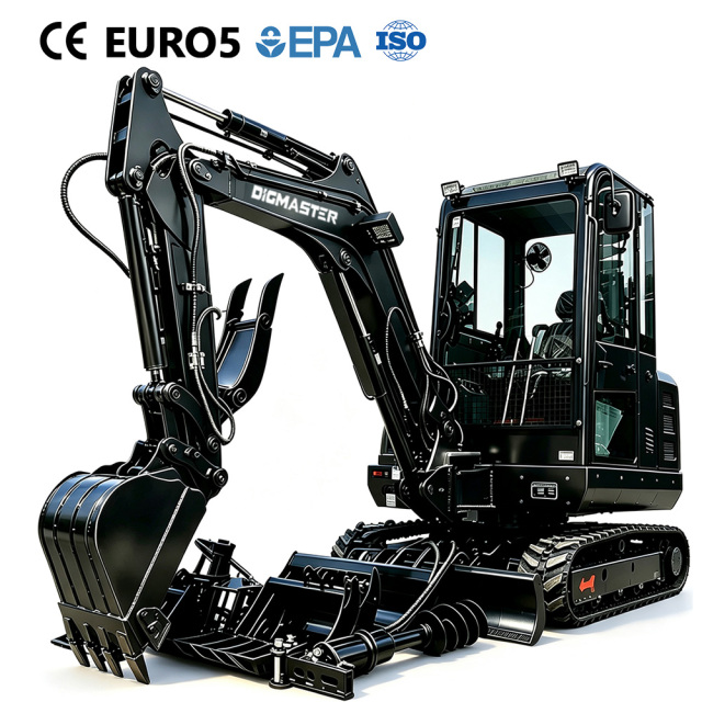 Mini Excavator-DE-35,DIGMASTER (Shandong Digmaster Machinery) makes CE & EPA-certified mini excavators, skid steers, mowers and forklifts. 19+ yrs experience. Get a quote.,DE-35 mini excavator | DIGMASTER
