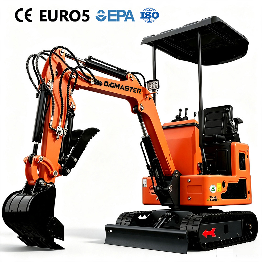 Mini Excavator-E10-JX,DIGMASTER (Shandong Digmaster Machinery) makes CE & EPA-certified mini excavators, skid steers, mowers and forklifts. 19+ yrs experience. Get a quote.,E10-JX Mini Excavator | DIGMASTER
