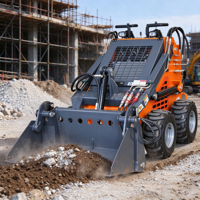 Wheel Skid Steer Loader DS-S1900,DIGMASTER (Shandong Digmaster Machinery) makes CE & EPA-certified mini excavators, skid steers, mowers and forklifts. 19+ yrs experience. Get a quote.,SKID-STEER LOADER-DS-S1900 | DIGMASTER