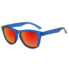 Clear Blue Frame Red Lens