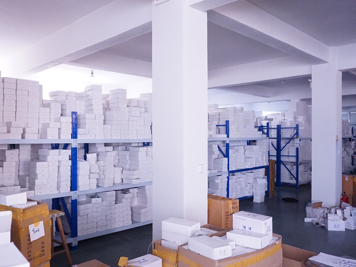 Baojia Eyewear warehouse and stock