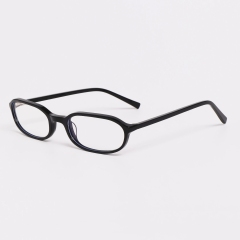 Black Frame Clear Lens