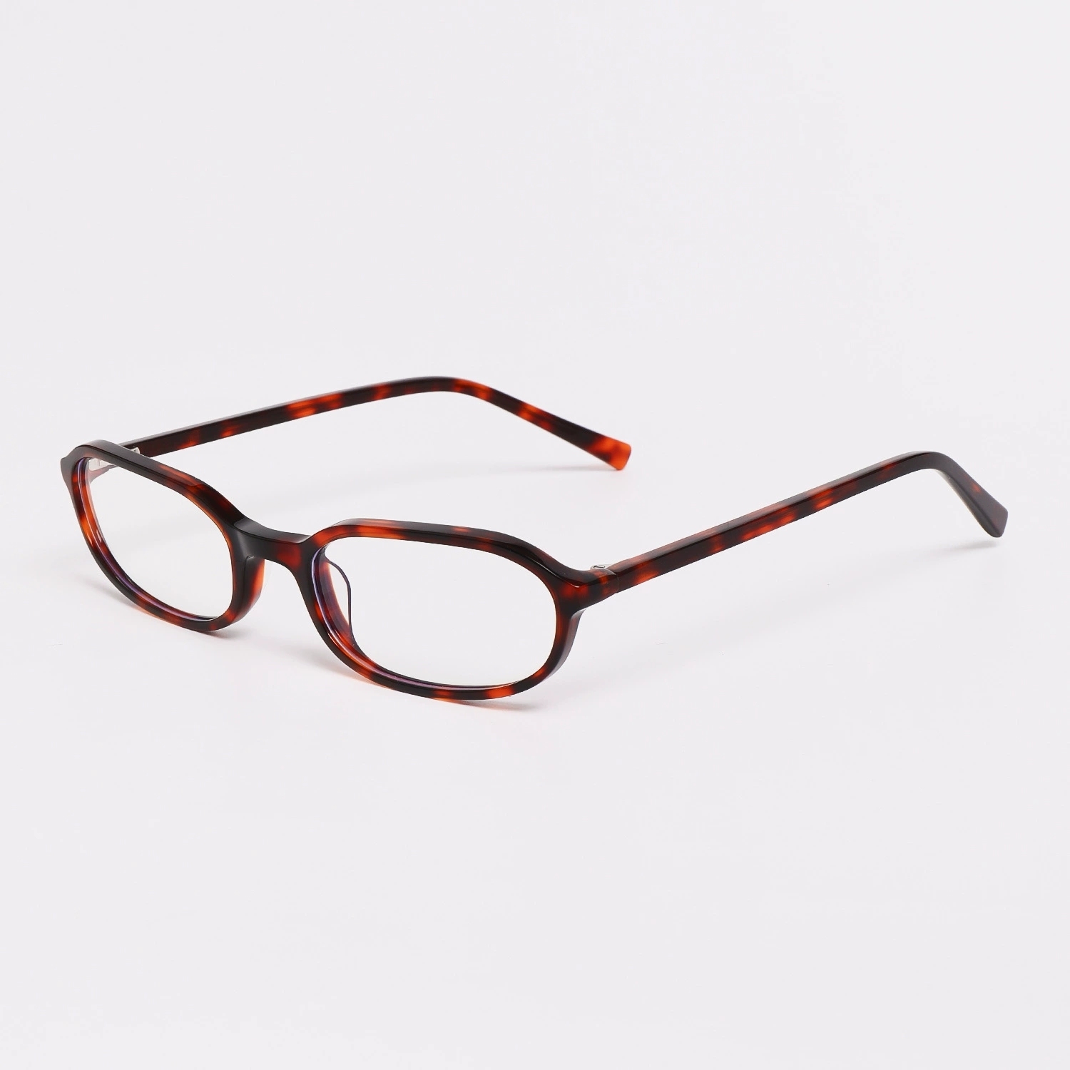 Acetate Small-Frame Rectangle Polarized Sunglasses