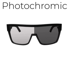 Clear BLack Frame Gradient Gray Lens