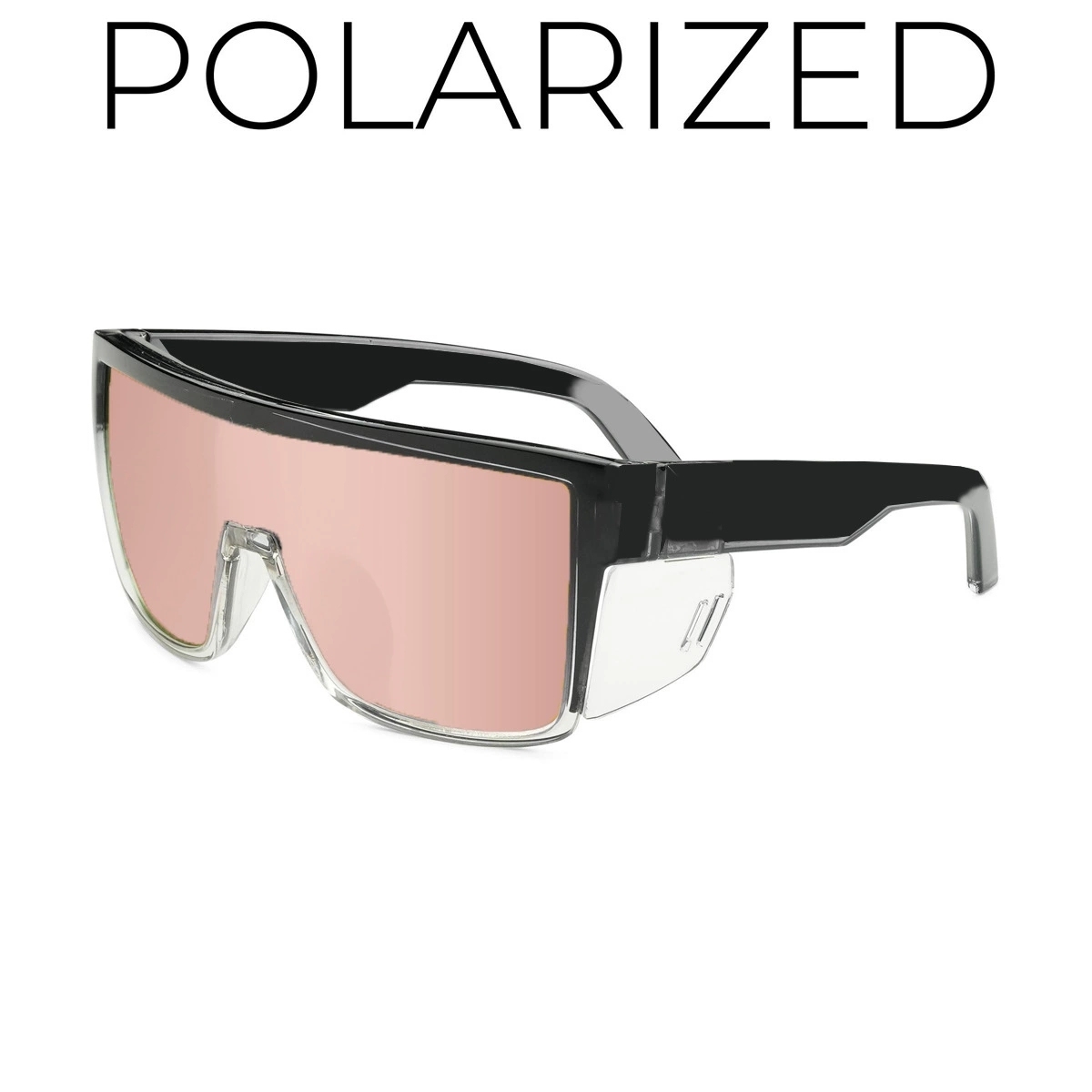 Oversized PC Windproof Cycling Polarized Sunglasses