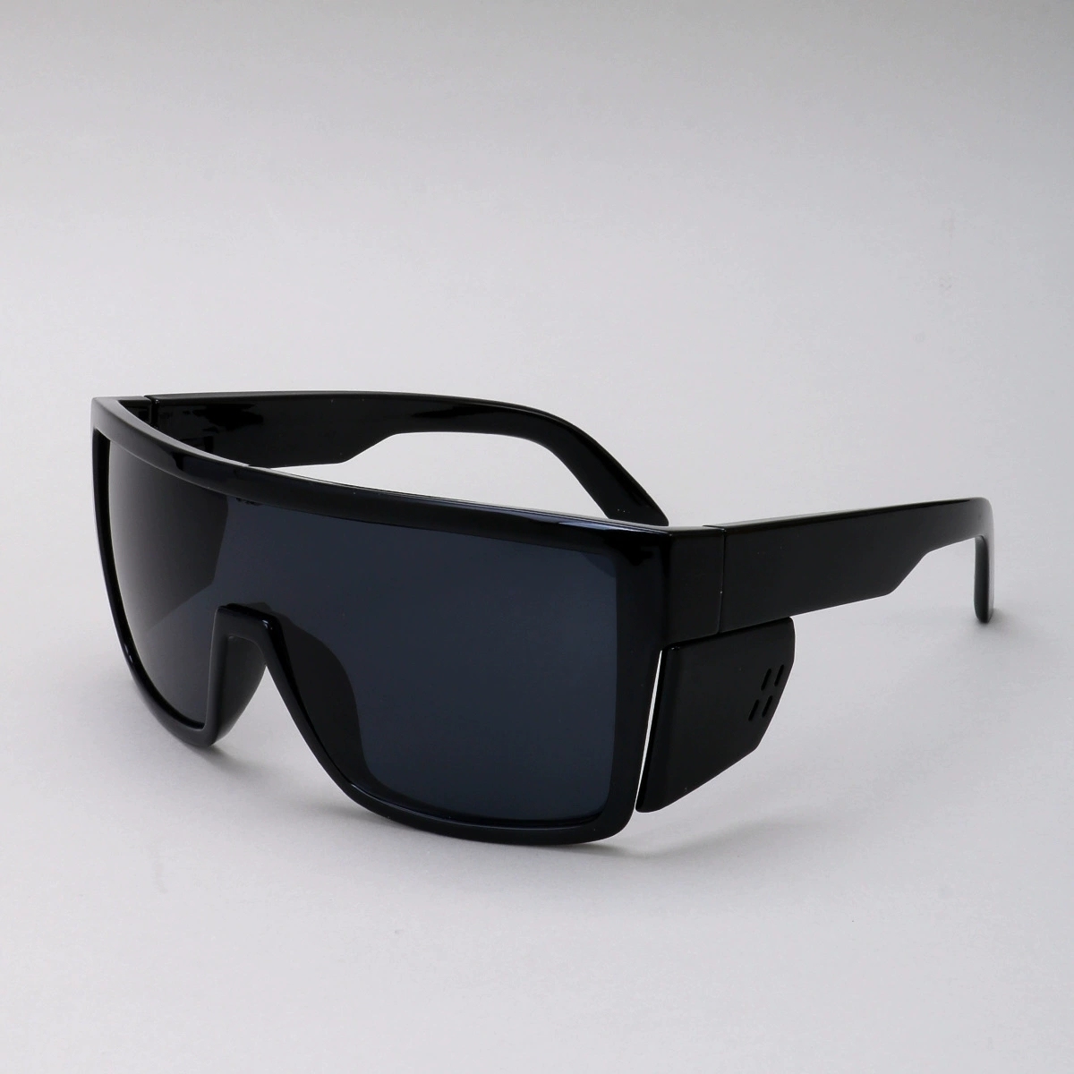 Oversized PC Mirrored Cycling Sunglasses