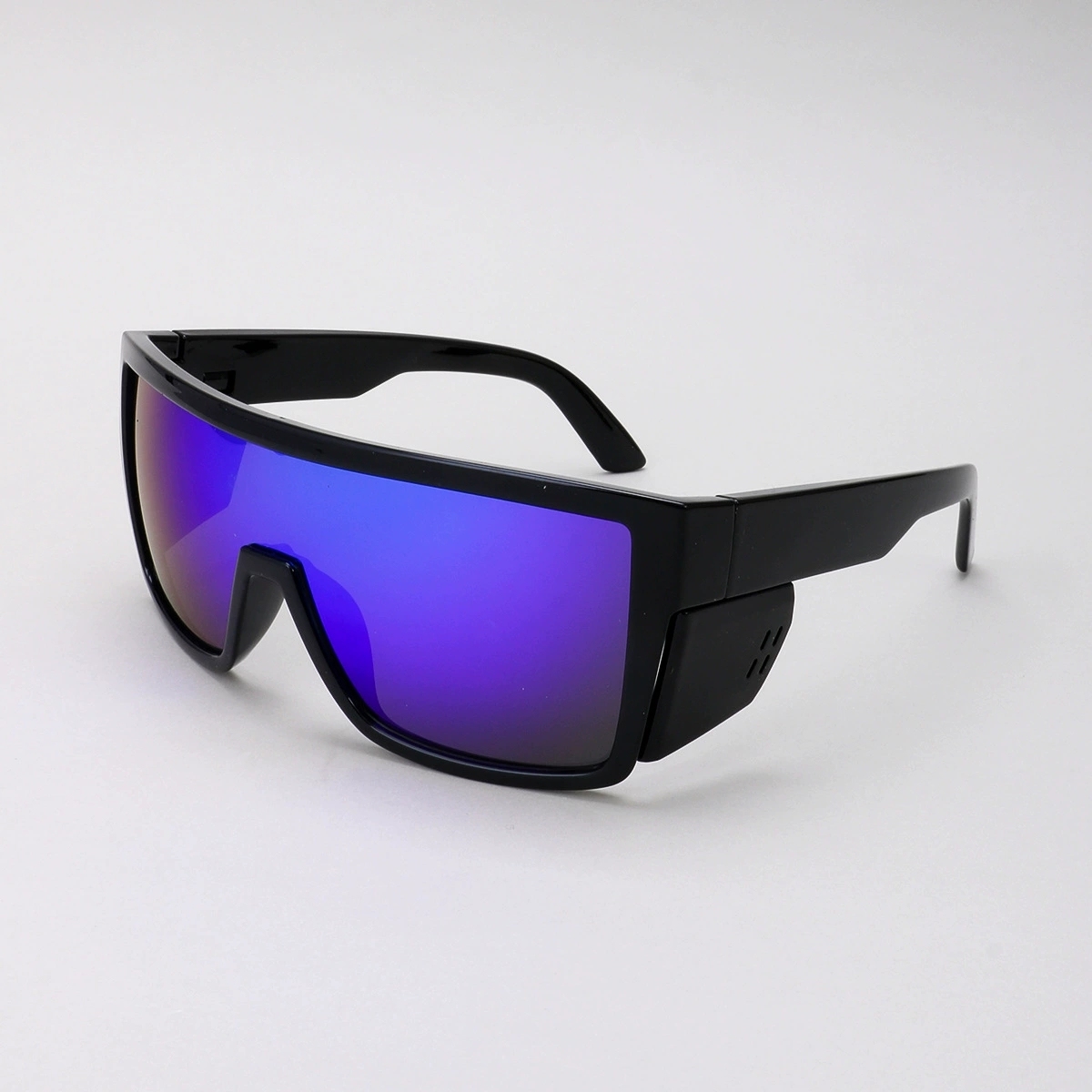 Oversized PC Mirrored Cycling Sunglasses