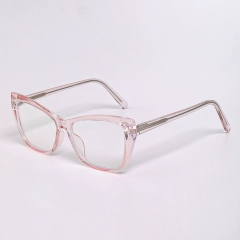 Clear Pink Frame Clear Lens