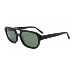 Black Frame Green Lens
