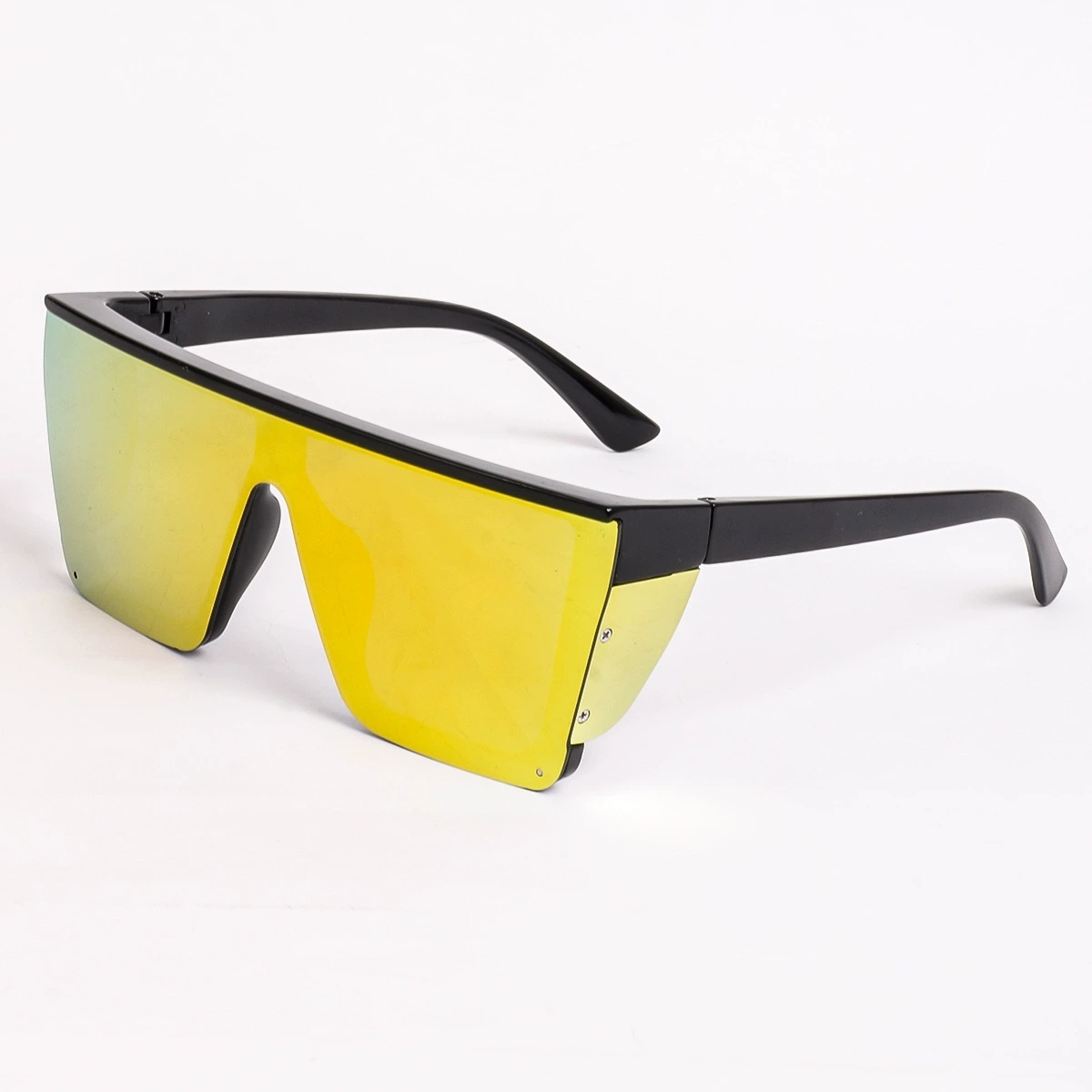 PC Square Mirrored Shield Safety Glasses Protective Sunglasses